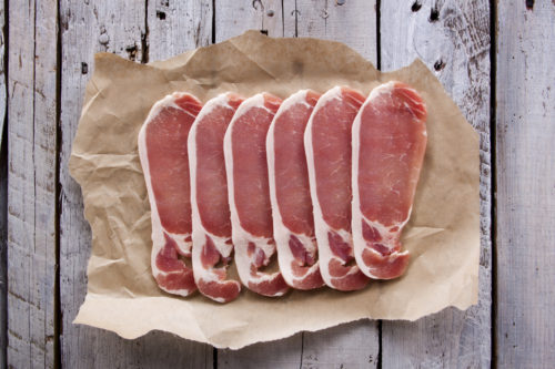 Thick Cut British Bacon Yorkshire Bacon Thailand